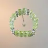 Pulsera de Cuentas Rotas Popular de Venta Caliente al por Mayor Super Hada Estrella Mariposa Estilo Fresco de Lujo Ligero Pulsera para Mejor Amiga Novia Regalo