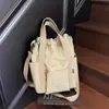 2026 Bolso Tote de Gran Capacidad para Viajes Diarios de Mujer, Bolso de Hombro Cruzado de Lona para Verano, Mochila Multifuncional Ligera