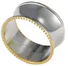 Hebilla para Servilleta Anillo para Servilleta Exquisito y Sencillo Anillo para Servilleta de Resorte Doble Perla Anillo de Tela de Moda para Hotel Hebilla para Comida Occidental