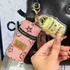 El Oro Te Garantiza Dinero, Llavero de Estilo Creativo, Colgante para Bolso de Teléfono, Souvenir de Regalo para Promoción de Eventos, Fuente Mayorista