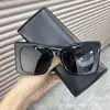 Bosque de álamos de marea transfronteriza marco grande negro gafas de sol de pierna súper ancha gafas de sol para mujer moda para hombre gafas para adelgazar cara grande lote 119