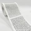 Laberinto de Papel Laberinto Creativo Impresión Publicitaria Rollo Laberinto de Papel Higiénico Laberinto de Pañuelos Creativo Juego de Laberinto de Pañuelos Pañuelo