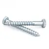 Tornillo Autorroscante Hexagonal Externo Galvanizado de Hierro Tornillo Hexagonal Perno Bandeja Carro Tornillo para Madera M6M8M10M12mm