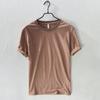 242 Camiseta sencilla de Joker, camiseta de fondo para hombre, camiseta casual holgada de manga corta de seis colores puros para hombre, una generación de cabello juvenil