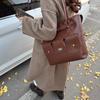 Bolsa Grande para Bicicleta Neutra com Trava Sense Bolsa 2024 Inverno Nova Bolsa Tote de Ombro para o Dia a Dia Bolsa de Axila