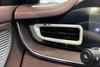 Adequado para saídas de ar esquerda e direita do BYD seal DM-i, adesivos decorativos com padrão de fibra de carbono modificado, material ABS