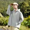 Ropa de Protección Solar Banana para Mujer con Protección UV para Exteriores, Top Holgado con Protección Solar, Chaqueta, Ropa de Protección Solar para Hombre, Ropa de Protección Solar de Seda de Hielo
