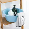 Bacia de Plástico Grossa Atacado para Uso Doméstico, Lavatório Aprofundado Resistente ao Calor, Bacia de Lavanderia para Dormitório Estudantil, Conjunto de Bacias de Plástico Personalizável