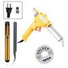 Venda internacional de pistola de solda manual de aquecimento externo, pistola de solda automática com saída de estanho, reparo de pistola de solda elétrica especial, fabricante de solda