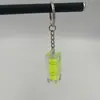 Suministro de Fábrica Llavero Nivel Cadena para Colgar Llave Cadena Colgante Portátil de Alta Precisión Nivel de Burbuja Llavero de Nivel de Burbuja