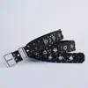 Novo Tecido Jeans Estilo Punk Cinto com Fivela de Estrela Estilo Coreano Cinto de Moda Tendência Atacado
