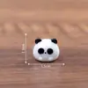 Vaporera de animales en miniatura para micro paisajismo, simulación creativa, juguete de comida, decoración de casa de muñecas DIY y figuras en miniatura