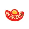 Broche animal japonês e coreano fofo colorido com gotas, distintivo de pino criativo europeu e americano de gato fofo em liga, acessórios para vestuário
