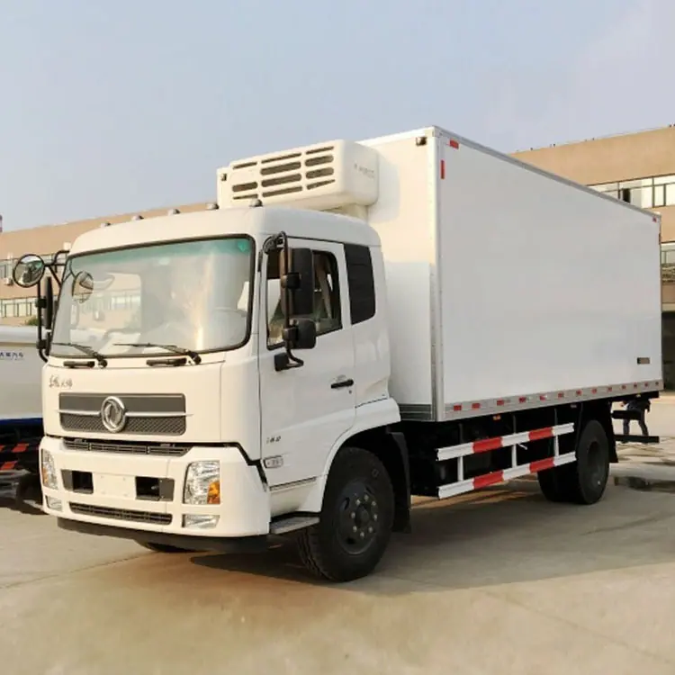 出口东风D9冷藏车4.2米冷藏车疫苗冷链车乌干达