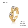 Anillo Diario Clásico de Moda y Elegante Estilo Europeo y Americano de Kenjie, con Exquisita Textura y Diseño de Alta Gama, Anillo Único para el Dedo Índice