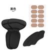 Heel Patch Set Sapatos de salto alto Soft Anti-abrasão Ajuste Tamanho Anti-queda Half-size Pad Flanela Multi-funcional Random Patch Chicken Eye Patch