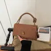 Bolso de mano pequeño casual para mujer, nuevo estilo 2026, simple y elegante, adecuado para el trabajo diario, bolso cuadrado pequeño, moderno y relajado, bolso cruzado