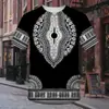 Camiseta de Verano Casual con Estampado Digital 3D Estilo Retro Americano Transfronterizo de Amazon para Hombres y Mujeres con Impresión 3D