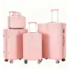 Maleta de Equipaje de ABS de 20 Pulgadas, Maleta de Carrito de Viaje Unisex con Ruedas Universales, Maleta con Cerradura de Combinación, Juego de 3 Piezas, Maleta de Mano con Cremallera
