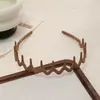 Diadema de Plástico Colorida Esmerilada Antideslizante Dentada Estilo Coreano Sencilla para Cabello Suelto de Niña Presiona el Cabello Lavado de Cara Diadema Accesorios para el Cabello Tocado