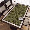 Tapete de Mesa de Jantar de Luxo Leve High-end Toalha de Mesa de PVC Impermeável e à Prova de Óleo Tapete Anti-queimadura para Mesa de Centro Tapete de Proteção para Desktop Pode ser Personalizado