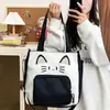 Bolso de hombro de gran capacidad, nuevo de verano 2026 para estudiantes, bolso cruzado, bolso tote, mochila escolar, bolso para tutorías