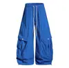 Pantalones Casuales Hechos a Medida, Pantalones de Pierna Ancha de Street Dance de Moda, Diseños Personalizados con Imágenes y Muestras, Fábrica de Ropa OEM/ODM, Patronaje y Producción de Muestras
