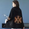 Nuevas Chaquetas de Otoño e Invierno 2026 Nueva Moda Talla Grande Holgadas Casuales con Capucha para Mamás en Primavera y Otoño