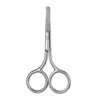 Tijeras de Acero Inoxidable para Recortar Cejas, Tijeras para Barba de Hombre, Tijeras de Bordado para el Hogar, Tijeras de Maquillaje y Belleza, Tijeras Manuales para Cortar Vello Nasal