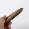 Raspador de Nariz de Sándalo Verde Masajeador Caracol Palo para Tendones Raspador Puente Nasal de Arena Belleza Ocular Masaje Desobstrucción Tablero de Masaje de Dos Dientes