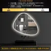 Espejo de Baño de Forma Irregular, Espejo de Maquillaje, Espejo de Baño Inteligente LED Antivaho de Forma Irregular, Espejo de Tocador, Espejo con Luz para Baño