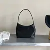 Bolsa de palha artesanal coreana bolsa de mão e ombro nova retrô outono e inverno de alta qualidade para o dia a dia versátil bolsa de luxo leve para usar sob o braço