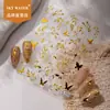 Sky Fortune-Atraedoras Mariposas Doradas Pegatinas para Uñas DIY Adhesivas 3D Hoja de Oro Mariposas Brillantes Pegatinas