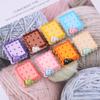 Simulación de galletas de crema de colores brillantes, bricolaje, agujero de horquilla, zapatos, taza de agua, pasta, crema, pegamento, funda de teléfono móvil, accesorios de resina