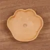 Porta-copos Criativo de Madeira Japonês Patinha de Urso Fofa Pad de Isolamento para Caneca de Faia, Xícara de Chá, Xícara de Café Porta-copos Antiderrapante