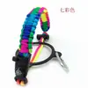 Asa Multifuncional para Botella de Agua de Exterior, Asa para Botella de Agua Tejida a Mano con Paracord, Cuerda para Transportar, Cordón para Taza Térmica Deportiva