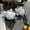 Encendedor Creativo de Arcilla Púrpura con Manija Giratoria de Descompresión, Maceta Metálica a Prueba de Viento, Inflable, Llama Roja, Regalo de Moda, Venta al por Mayor