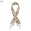 Accesorios de correa de hombro para bolso de rombos nuevo transfronterizo correa de hombro única cruzada ajustable reemplazo correa de hombro larga correa de cordón jacquard