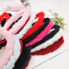 Diadema de Orejas de Conejo de Peluche de 13 cm al por Mayor Nueva Conejo de Pelo Largo Diadema para Lavado de Cara de Mujer Accesorio de Cabello Lindo Promocional para Microempresa