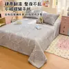 Cubrecama de Felpa de Leche de Algodón Puro Simple Pieza Única Universal Cuatro Estaciones Sábana Acolchada 100% Algodón Tatami Protector de Colchón Antideslizante