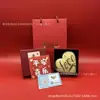 Amor en el Día de San Valentín Chino 52mg Tabletas de Oro de Amor Oro Puro 999 Regalo de Cumpleaños Día de San Valentín Concha de Agua Al Por Mayor Pequeño Regalo