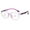 Gafas Estudiantiles Jamie 8019Tr90 de Silicona para Hipermetropía y Miopía, Gafas Ultraligeras sin Graduación para Niños y Niñas de 3 a 10 Años