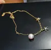 Acessórios DIY Prata de Lei S925 Base para Pulseira Estrela Pérola Acessórios Base para Pulseira Exquisita Prata 6-10mm