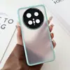 Para Huawei Mate70Pro Capa de telefone Lycra fosco Lente P60 Mate50rs com tudo incluído Capa protetora com toque de pele