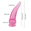 Tapón Anal de Pulpo con Tentáculos, Dildo Realista Alternativo, Masturbador Anal de Puño Grande, Juguete Sexual para Adultos