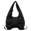 Tendência Novo Design de Moda Senso de Algodão Laço Bolsa de Axila Casual Versátil Personalizada Estilo Simples Bolsa de Ombro Feminina