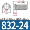 Tuercas Remachables Hechas en EE. UU. FH-256/440/632/832/0420/0518/0616-Tuercas Remachables
