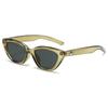 Nuevas Gafas de Sol Cat Eye gm para Mujer, Retro Cara Grande, Aspecto Adelgazante, Gafas de Sol de Gama Alta, Gafas Polarizadas con Protección Solar Xiaohongshu para Hombre