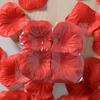 Pétalos de Rosa de Simulación Suministros para Boda Decoración de Flores Falsas para Habitación de Boda Accesorios de Flores Espolvoreadas a Mano Tela No Tejida Cuatro Apilados 100 Piezas