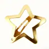 El Clip BB de Estrella de Cinco Puntas Más Vendido de Amazon Y2K 3.2cm Clip para el Cabello de Estrella Estilo Ins Metálico Dulce y Fresco Clip Lateral